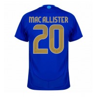 Dres Argentina Alexis Mac Allister #20 Gostujuci Copa America 2024 Kratak Rukav